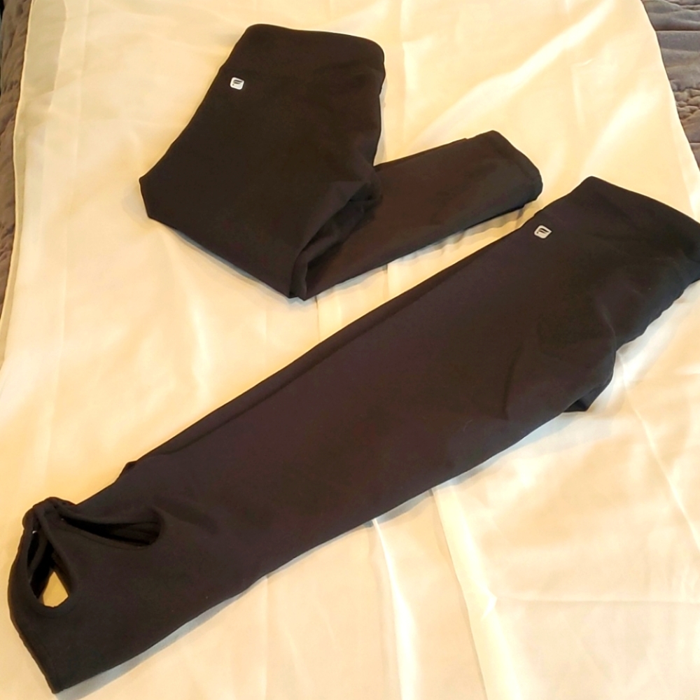 Set of two Fabletics cropped tights S